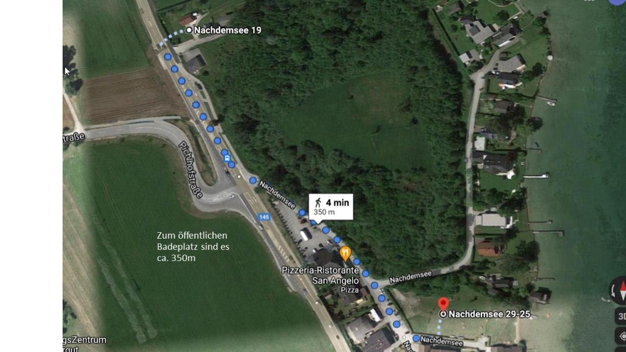 Ferienhaeuschen Am Traunsee Mit Tretboot Zur Freien Nutzung Am Badeplatz Altmünster Zewnętrze zdjęcie